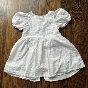 White Cotton Dress (4T)